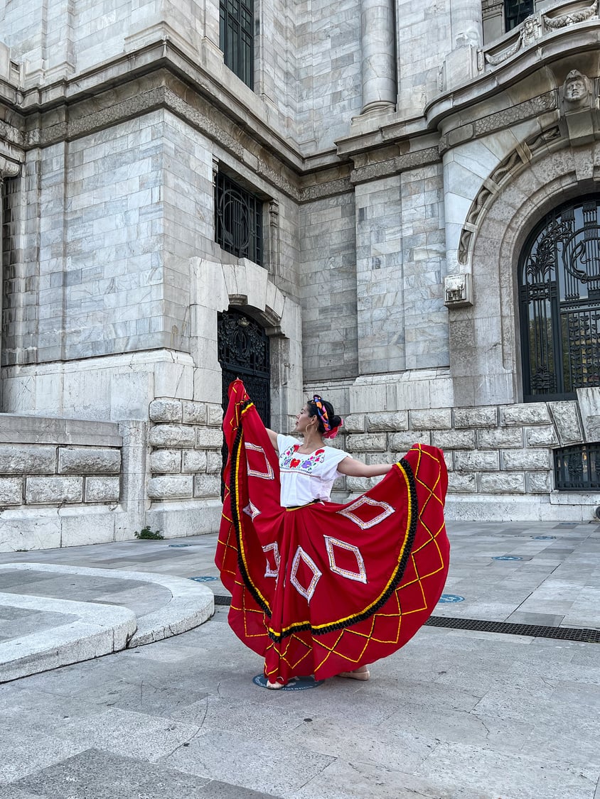 Traditional Mexican dress